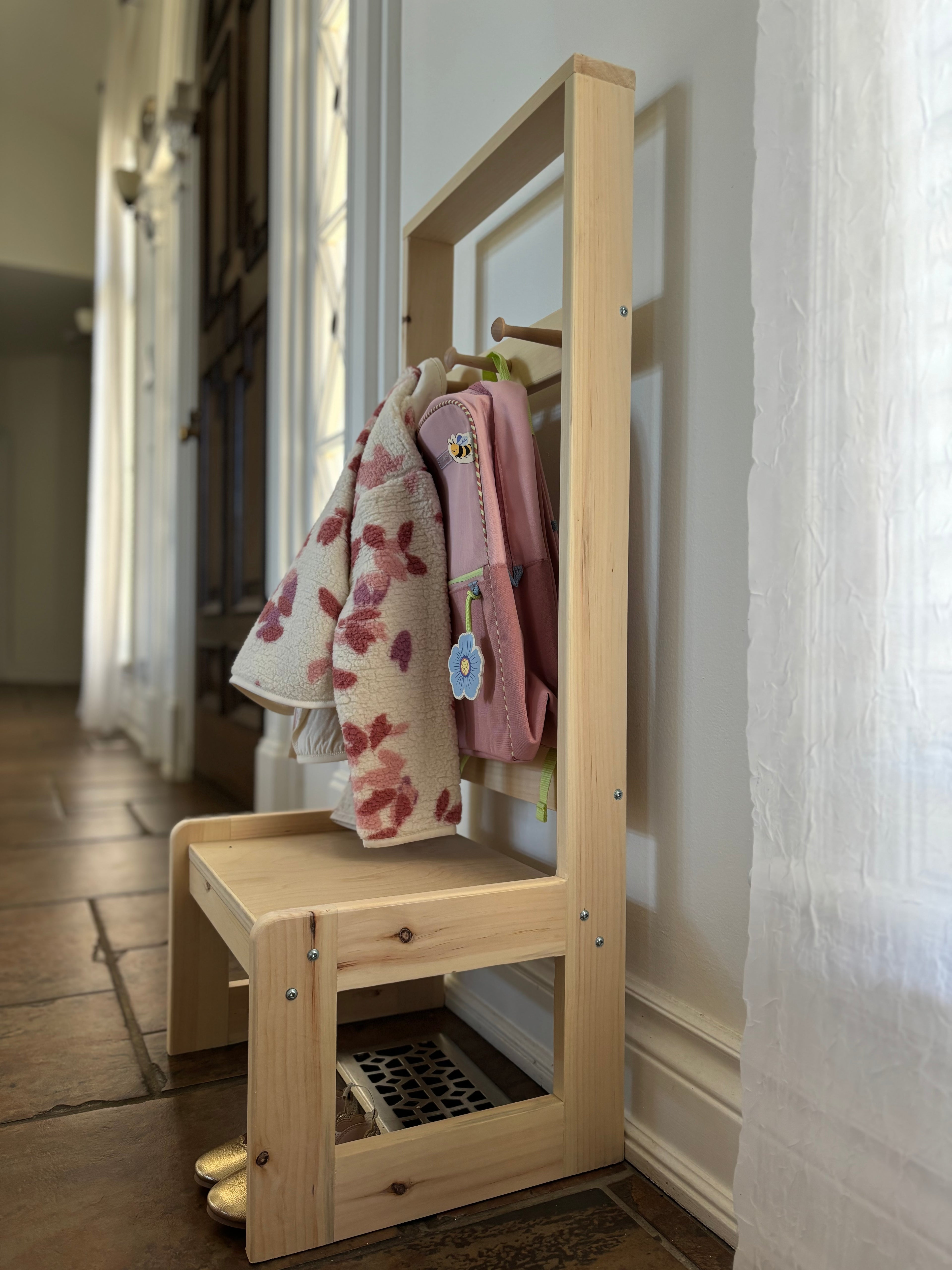 Cubby Coat Rack