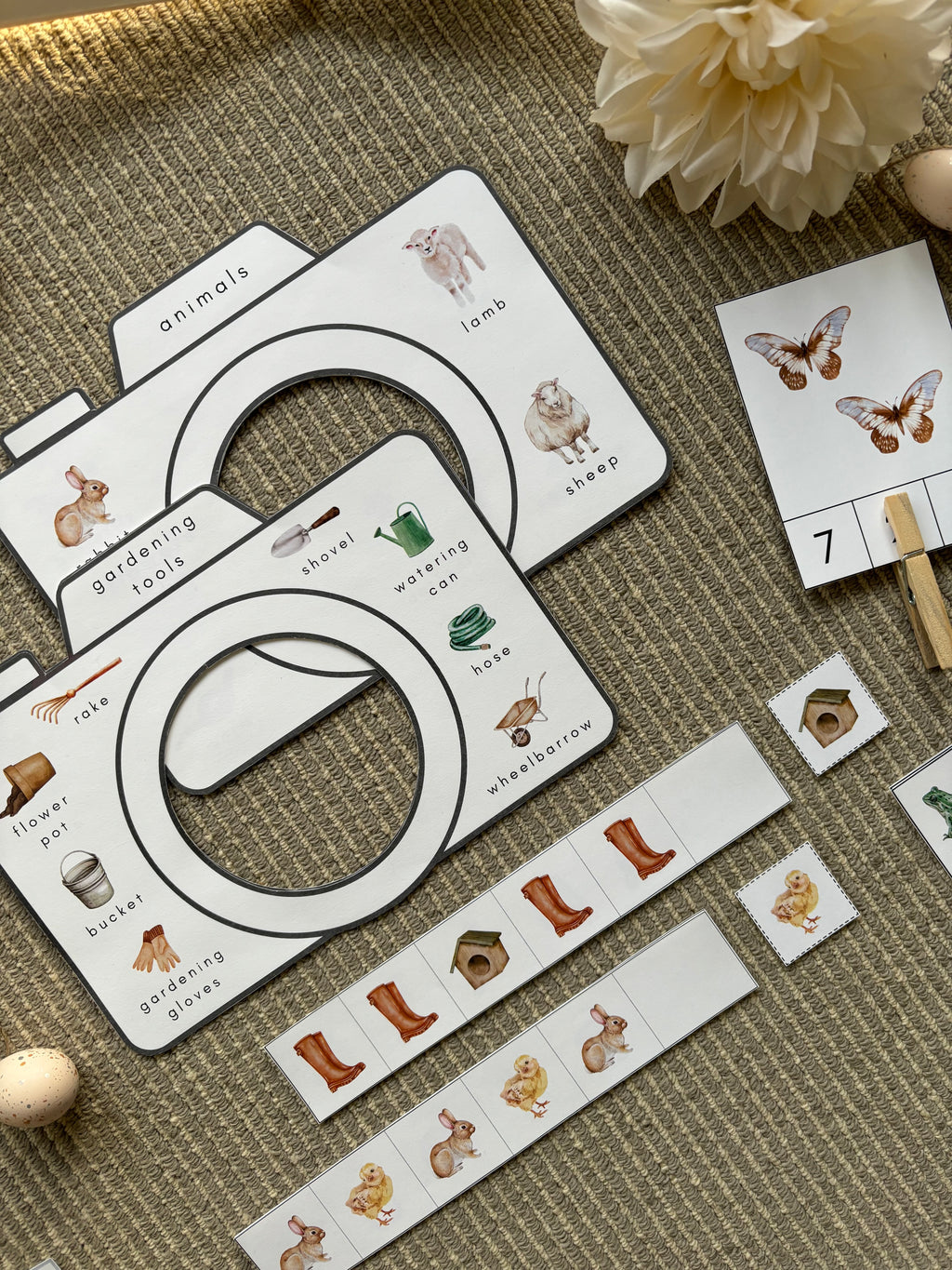 Homeschool Printable: Spring Easter Unit Study