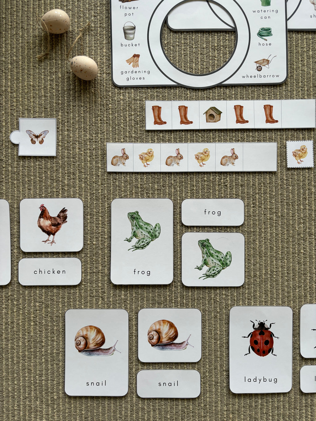 Homeschool Printable: Spring Easter Unit Study