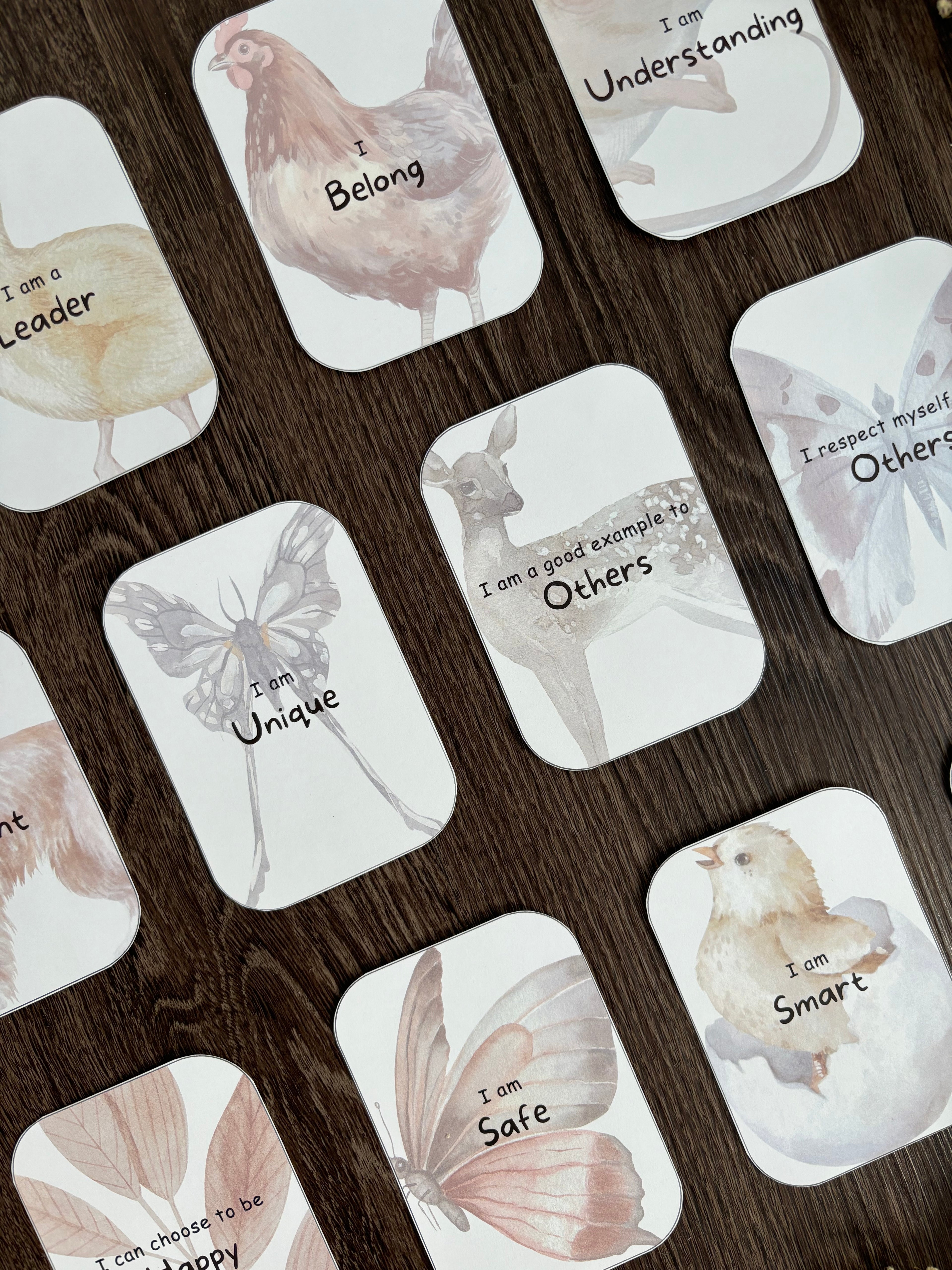 Homeschool Printable: Children's Affirmation Cards - Mixed Deck